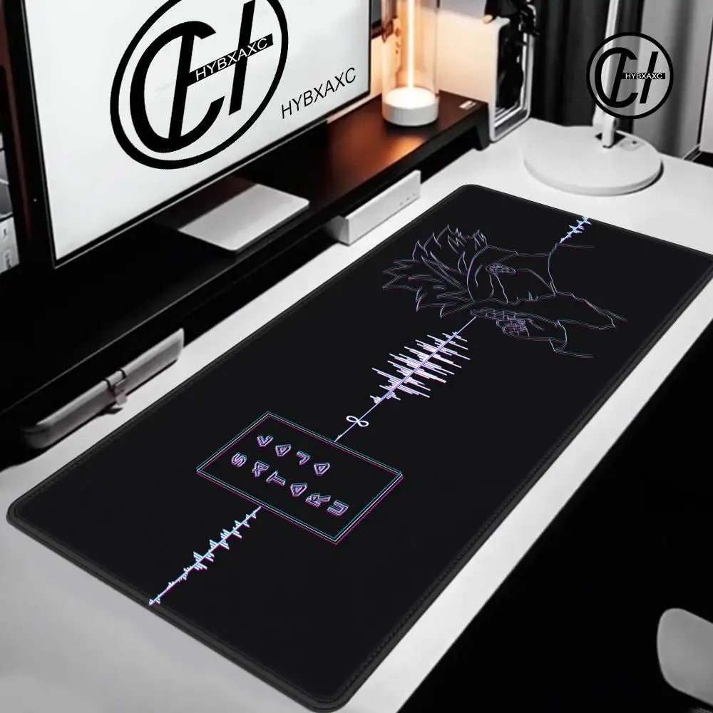 90x40CM Black Anime Jujutsu Kaisen Large Mouse Pad Ryomen Sukuna MousePads Computer Gaming Peripheral Accessories Desk Mat