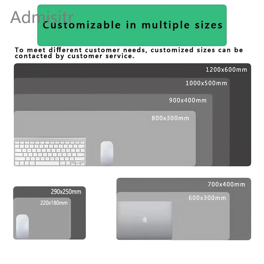 Mouse Pad Gaming Laptops Keyboard Mat Xxl Pc Desk Protector Deskmat Gamer Mats Anime Demon Slayers Rengoku Kyoujurou Pc Mousepad