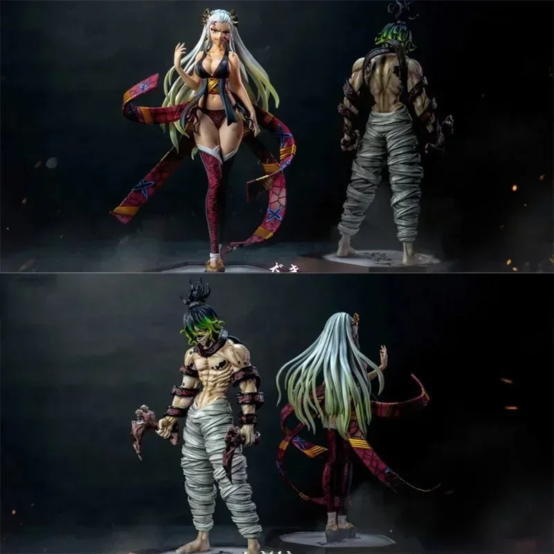 30CM Anime Demon Slayer Zohakuten Figure Zohakuten Hantengu Cm PVC Action Figures GK Statue Collection Model Toys Gifts