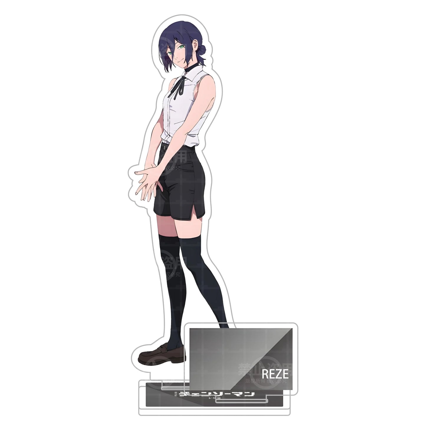 Chainsaw Man New Peripheral Products 15CM Acrylic Figure Stand Plate - Reze/Angel Devil/Denji/Makima Cosplay Prop Decor Gifts