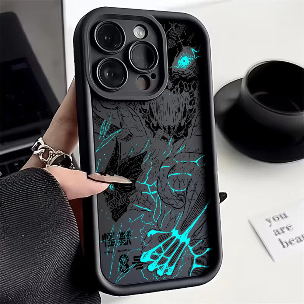 Hot Anime Kaiju No. 8 Phone Case For Xiaomi Redmi Note 14 13 12s 12 11 10 9s 9 8 7 A5 Pro Plus 4G 5G Soft TPU Back Cover