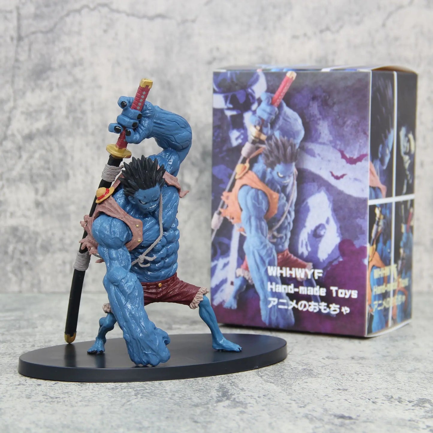 19cm One Piece Figure Nightmare Monkey D Luffy Figurine Toys PVC GK Action Figures Luffy Collectible Model Ornaments Doll  Gifts