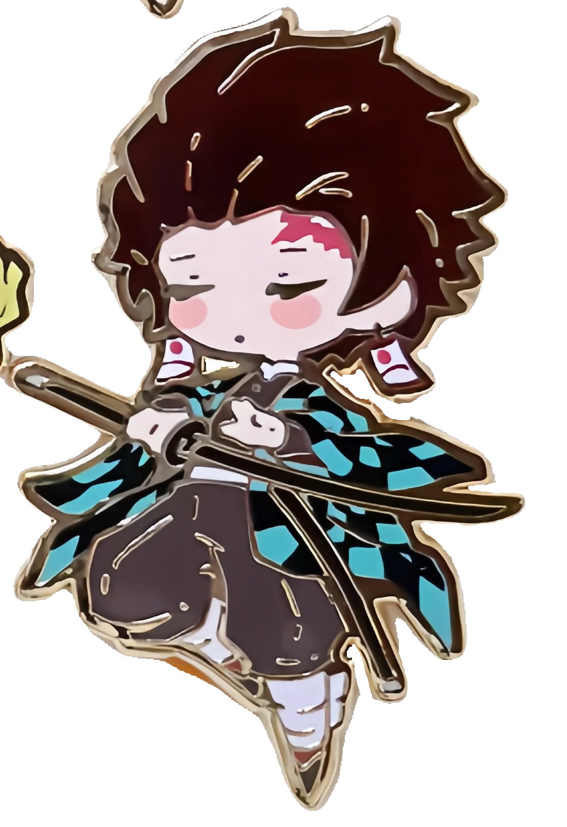 Demon Slayer Anime Enamel pin -Kamado Tanjirou-Kamado Nezuko