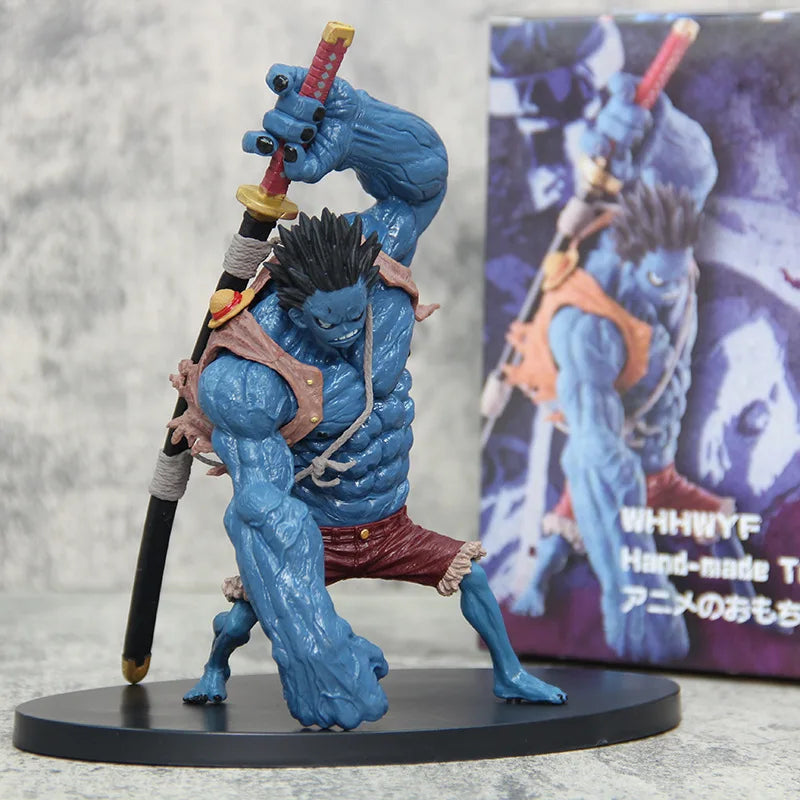 19cm One Piece Figure Nightmare Monkey D Luffy Figurine Toys PVC GK Action Figures Luffy Collectible Model Ornaments Doll  Gifts