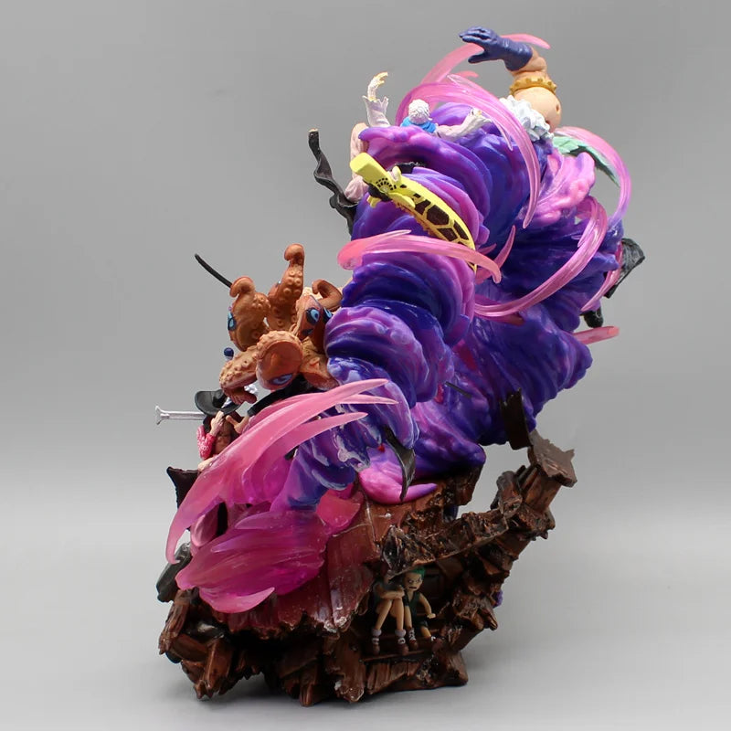 24cm One Piece Anime Figures Zoro Gk Figurine Onigashima King Of Hell Action Figure Pvc Statue Model Decoration Gift Toys