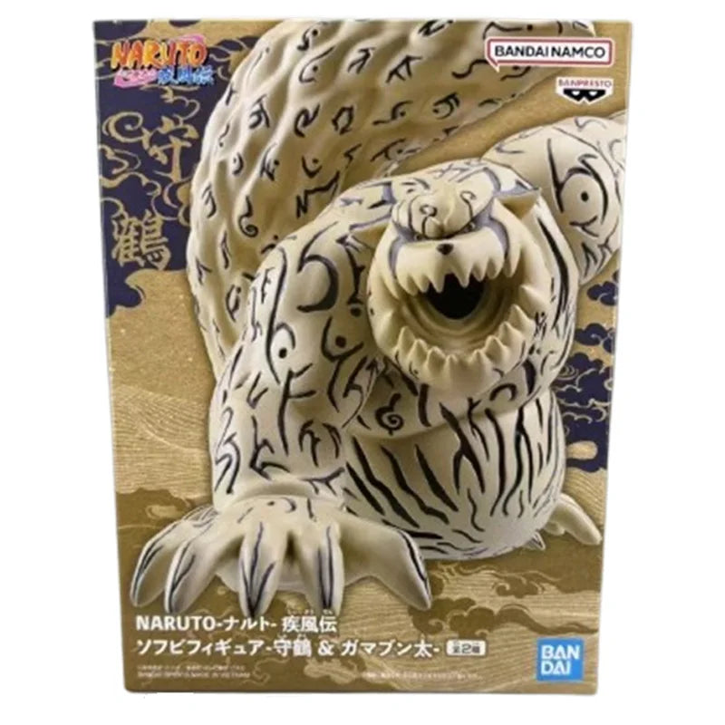BANDAI NAMCO BANPRESTO Original Genuine In Stock NARUTO Shippuden GamaBunta and SHUKAKU Collector Figurine Toys model gift