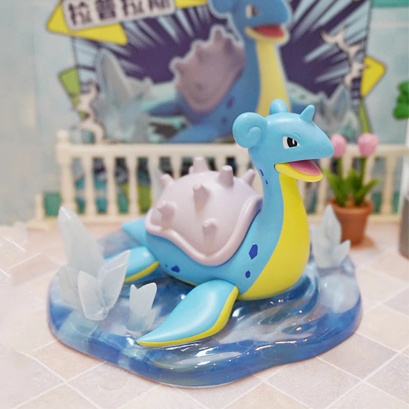 Genuine Pokemon Anime Action Figures Call Of Duty GK PVC Charizard Blastoise Arcanine Lapras Venusaur Dragonite Christmas Gift