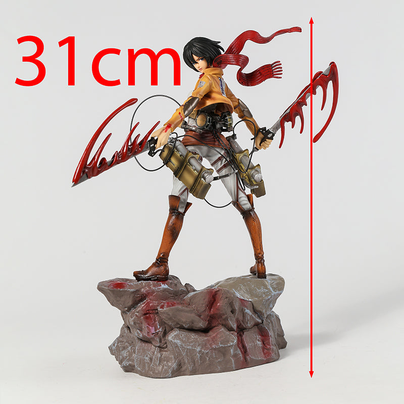 Levi Ackerman Battle Damage Ver Complete Figure Excellent Model Toy