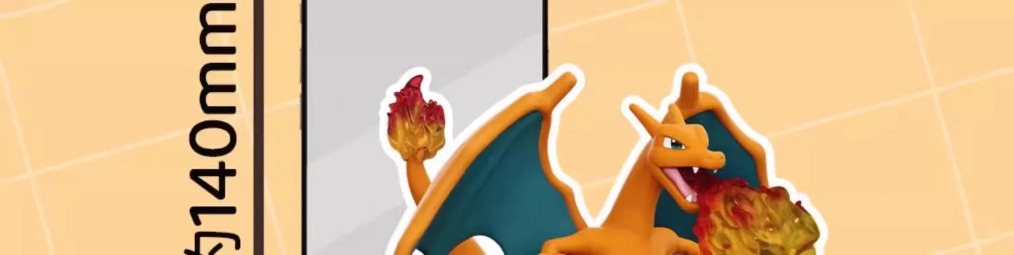 Genuine Pokemon Anime Action Figures Call Of Duty GK PVC Charizard Blastoise Arcanine Lapras Venusaur Dragonite Christmas Gift