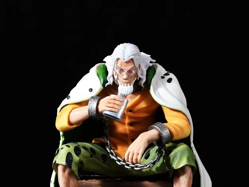 15cm Anime One Piece Silvers Rayleigh Action Figures Pvc Model Statue Room Collection Decoration Ornament Toys Birthday Gifs