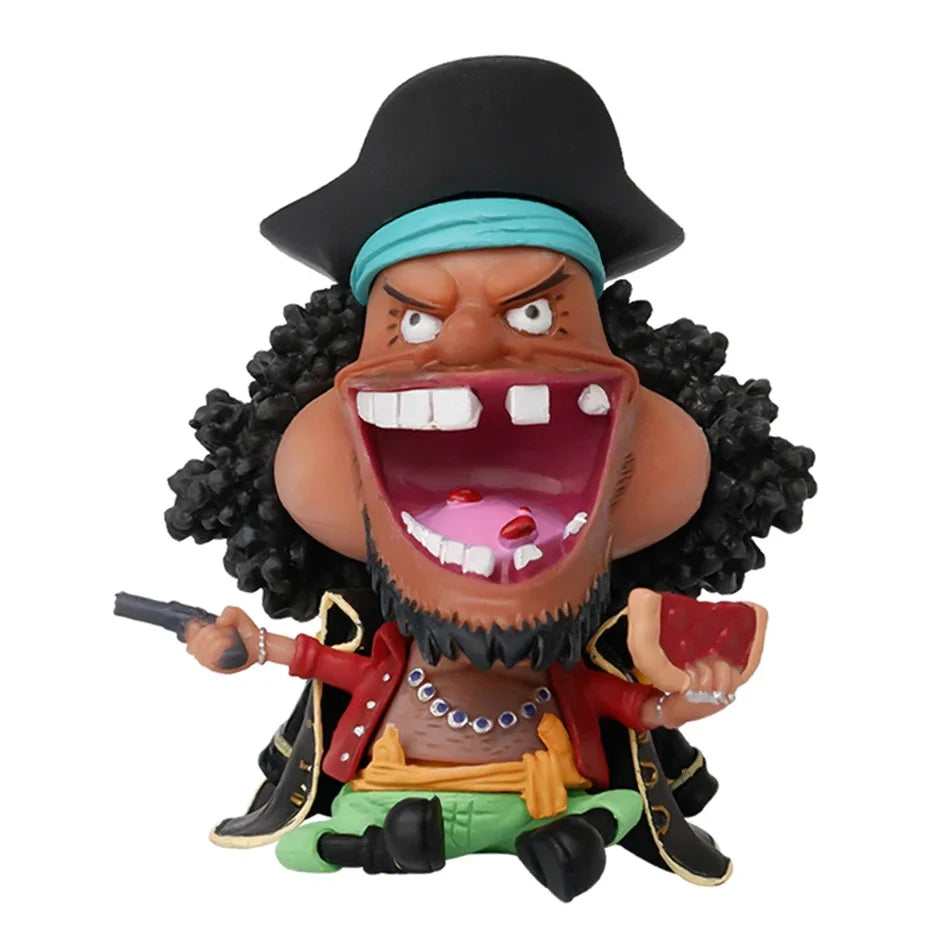 Anime One Piece Figure 17 Styles Zoro Luffy Sanji Ace Robin Nami Frank Usopp Brook Chopper PVC Decoration Figural Model Gift Toy