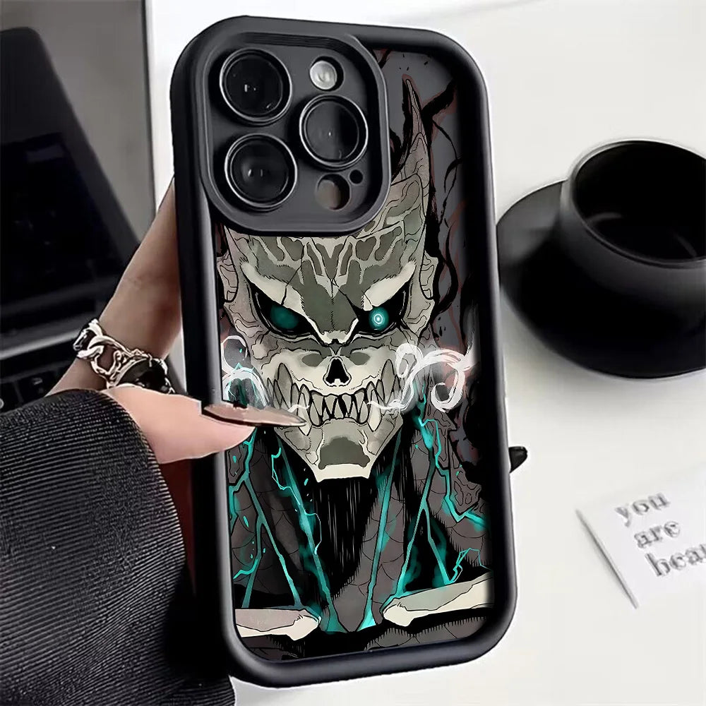 Hot Anime Kaiju No. 8 Phone Case For Xiaomi Redmi Note 14 13 12s 12 11 10 9s 9 8 7 A5 Pro Plus 4G 5G Soft TPU Back Cover