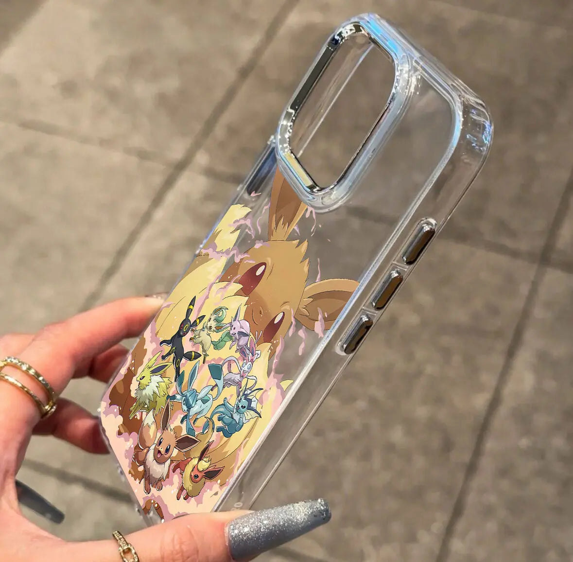 Anime New Pokemon Gengar Squirtle Phone Case For iPhone 17 16e 16 15 14 13 12 11 Pro Max 8 7 Air Plus Transparent Soft Cover