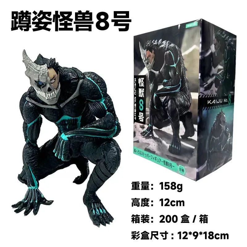 Anime Luminasta KAIJU NUMBER EIGHT Kaiju No. 8 Kafka Hibino Reno Mina Anime Action Figures Hobbies Toys Desk Decorations 19cm