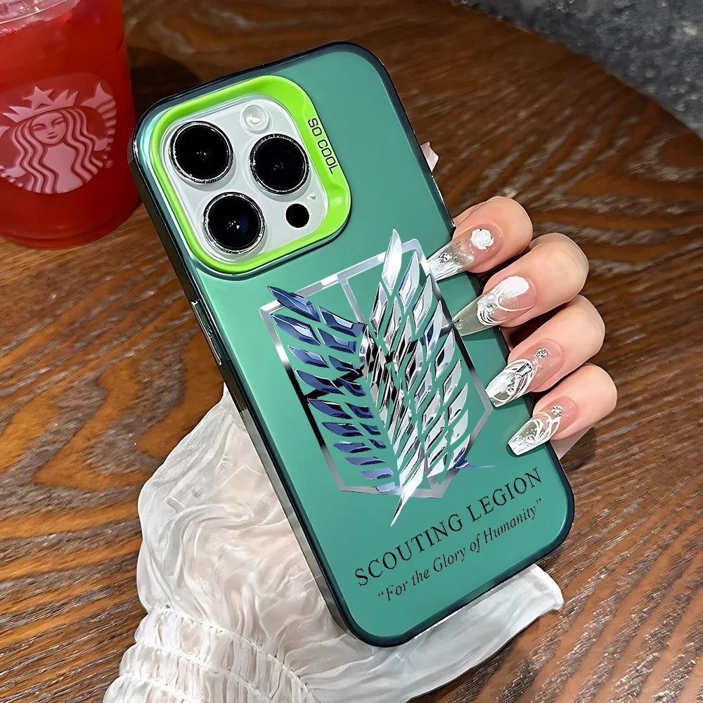 Hot Anime Attack On Titan Phone Case for Xiaomi Redmi Note 7 8 9 9S 10 11 12 13 14 Pro Plus 4G 5G Anti Fall Matte Back Cover