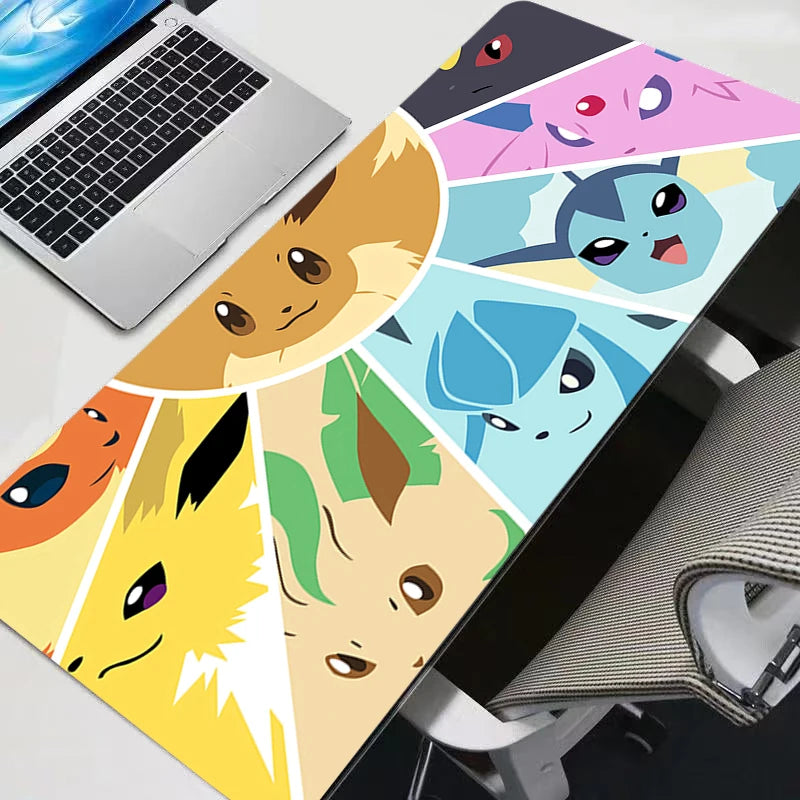 Mouse Pad Gaming P-Pikachu Divine Dragon Accessories Gabinete Gamer PC Computer Desk Mat Large XXL Keyboard Tablet Mousepad