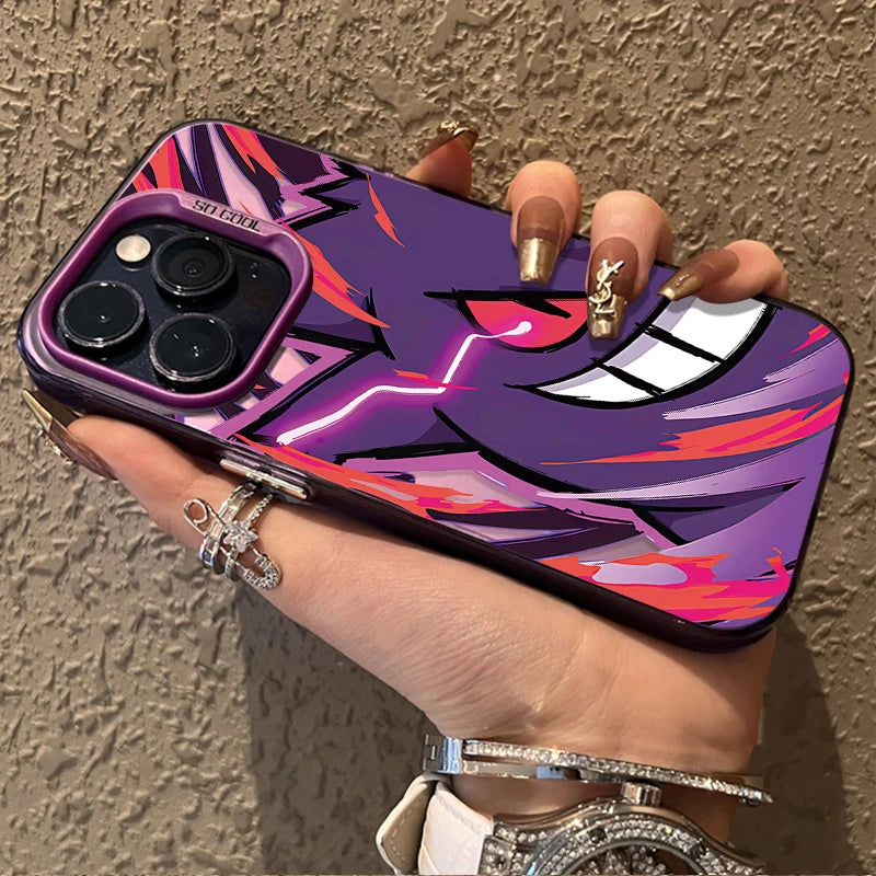 Anime Lovely P-Pokemon Case for iPhone 17 16 15 14 13 12 11 Pro Max Plus 17 Air 16E X XR XS Max Hard Shockproof Bumper Cover