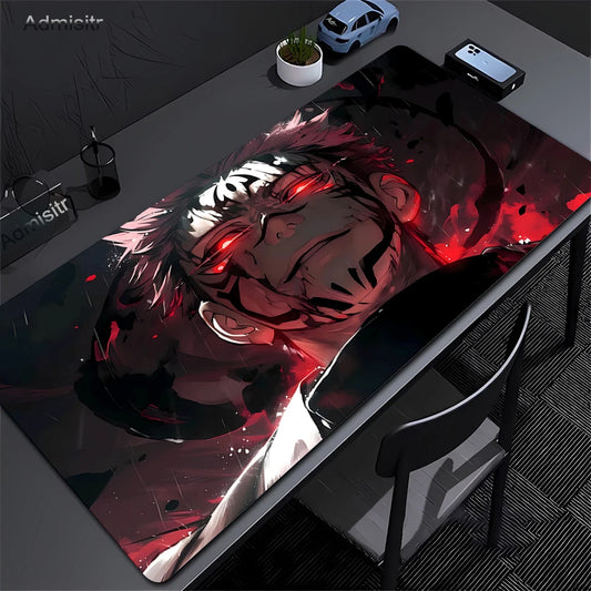 Jujutsu Kaisen Satoru Gojo Mousepad HD Printing Computer Gamers Locking Edge Non-slip Mouse Pad XXL 90x40cm Keyboard PC Deskmat