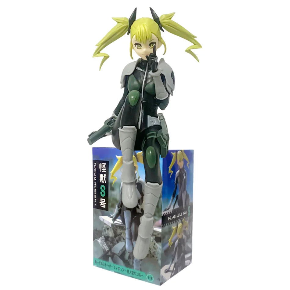 Anime FuRyu Noodle Stopper Reno Ichikawa Kikoru Shinomiya Soshiro Hoshina (Kaiju No. 8) Action Figure Collectible Model Toy Gift