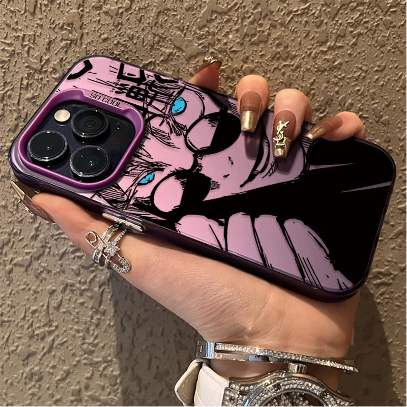 Jujutsu Kaisen Anime Case for iPhone 17 16 15 14 13 12 11 Pro Max Plus 17 Air 16E X XR XS Max Hard Shockproof Bumper Back Cover
