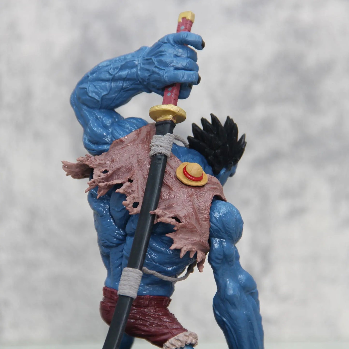 19cm One Piece Figure Nightmare Monkey D Luffy Figurine Toys PVC GK Action Figures Luffy Collectible Model Ornaments Doll  Gifts