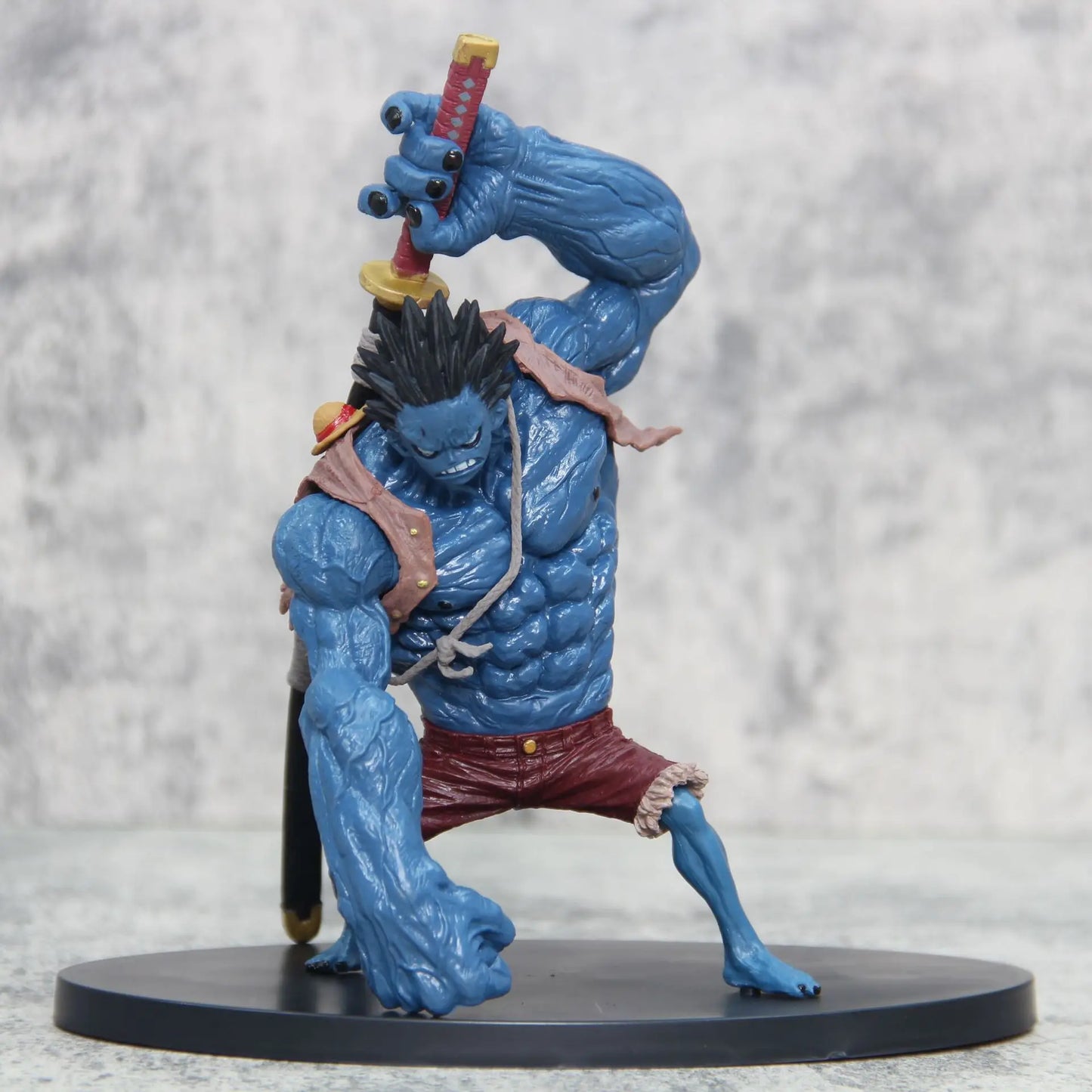 19cm One Piece Figure Nightmare Monkey D Luffy Figurine Toys PVC GK Action Figures Luffy Collectible Model Ornaments Doll  Gifts