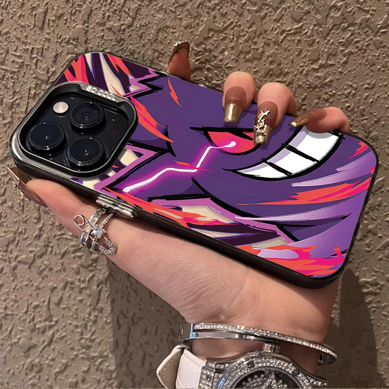 Anime Lovely P-Pokemon Case for iPhone 17 16 15 14 13 12 11 Pro Max Plus 17 Air 16E X XR XS Max Hard Shockproof Bumper Cover