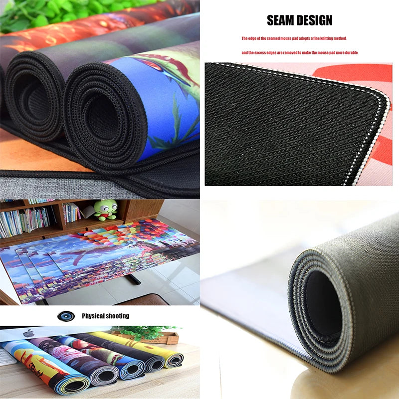 Mouse Pad Gamer XXL Custom Mouse Mat P-pokemon Mimikyu Desk Mats Table of Office Carpet Gamer Natural Rubber Mice Pad Mousepad