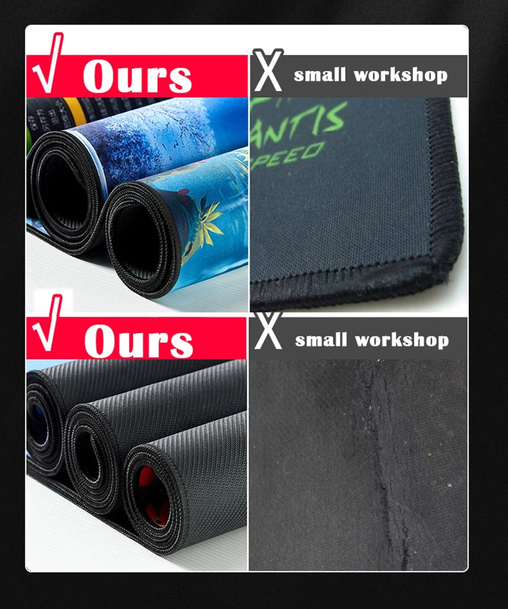 Broly Dragon Ball Anime Mousepad Large Desk Mat Keyboard Ergonomic Office Rubber PC Non-slip Anti-fray Home Custom Game