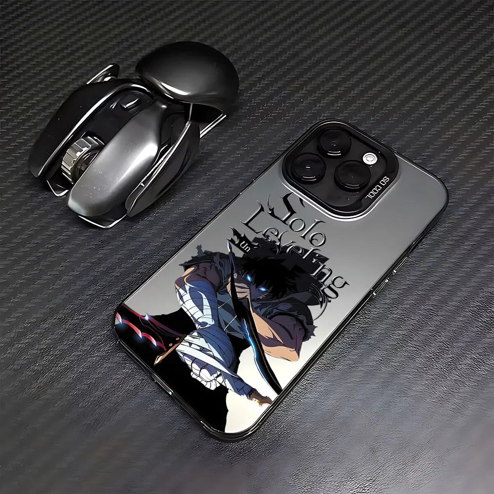Anime Solos Levelings Phone Case For iPhone 16 15 14 13 12 11 mini Pro Max X XR XSMAX 8 7 Plus Anti Fall Matte Back Cover