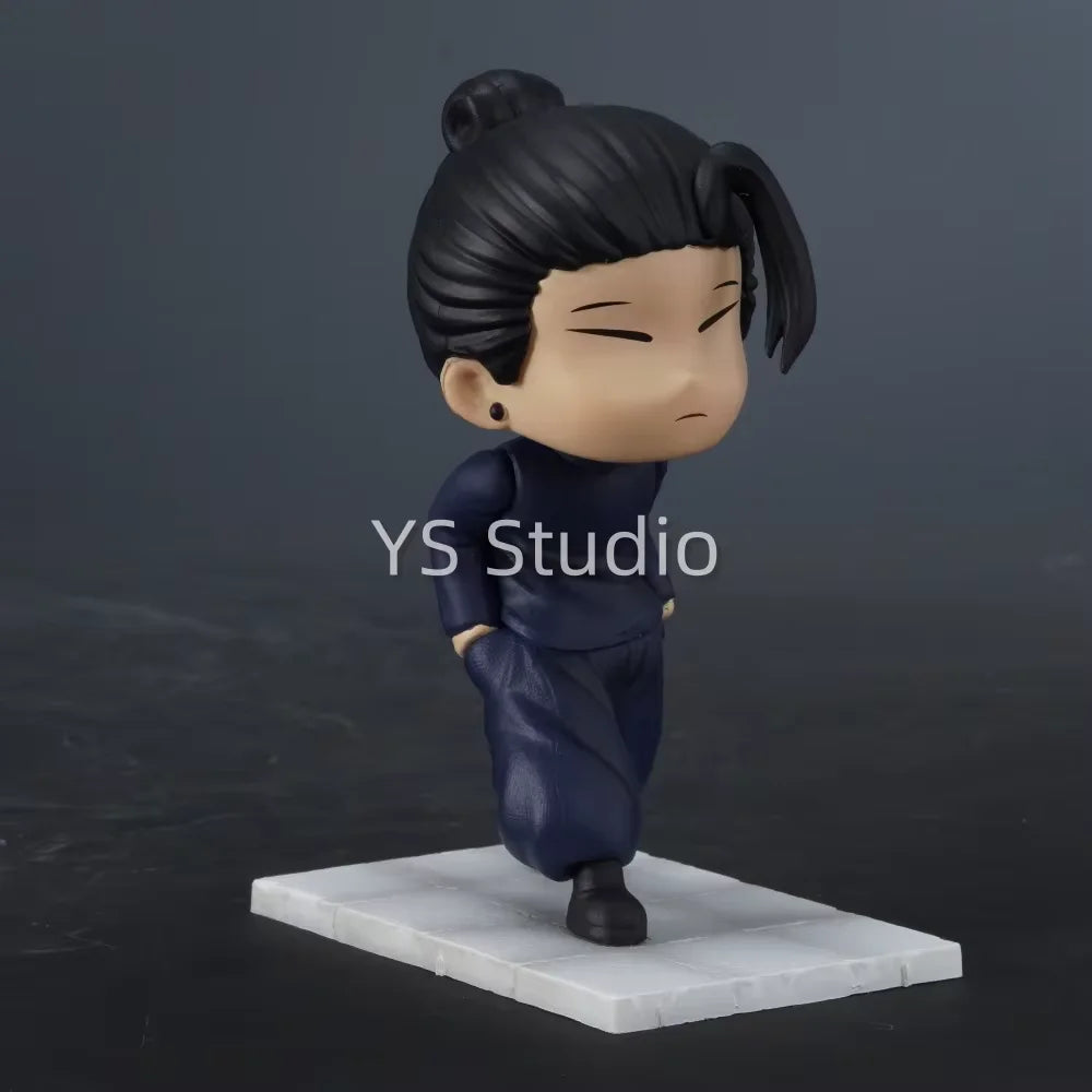 11.5cm/4.53in Anime Jujutsu Kaisen Figure Geto Suguru & Satoru Gojo Action Figure Collection Figurine Model Toy Gift