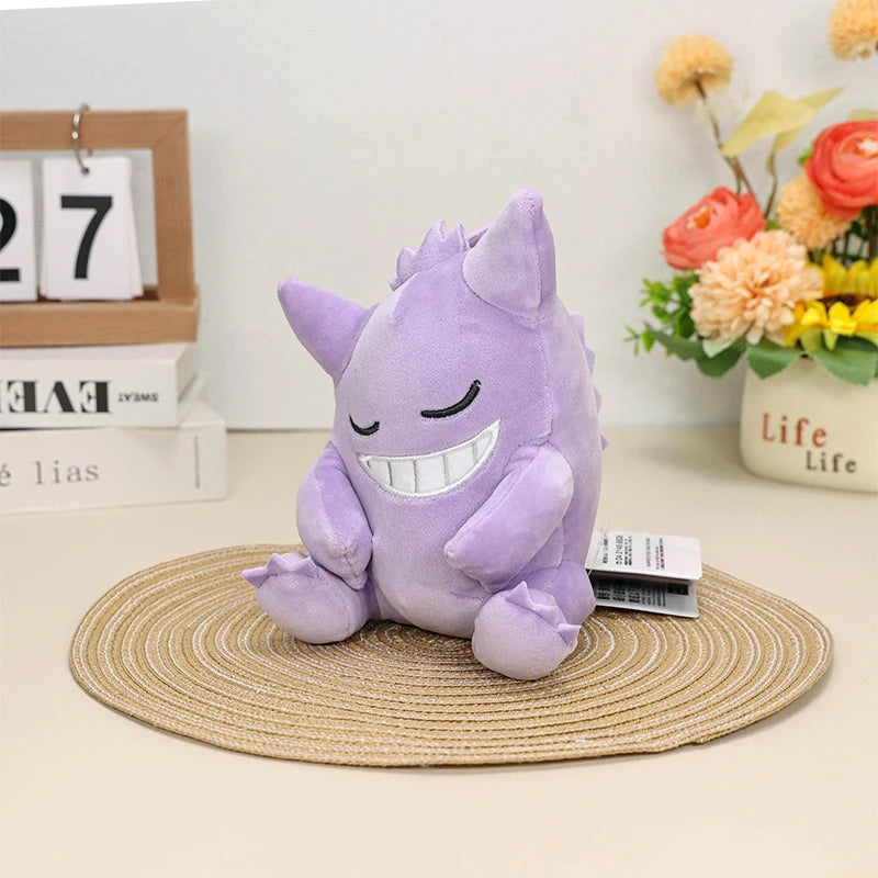 Kawaii Pokemon Gengar Gastly Haunter Ditto Soft Plush Toys Cute Anime Cosmog Koffing Stuffed Animal Peluche Dolls Birthday Gifts