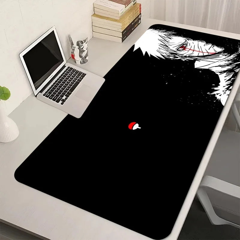 Computer Mouse Pad Gaming Accessories N-Naruto Obito Uchiha Anime Large Mousepad Table of Office Laptop Pad Gamer Rubber Carpet