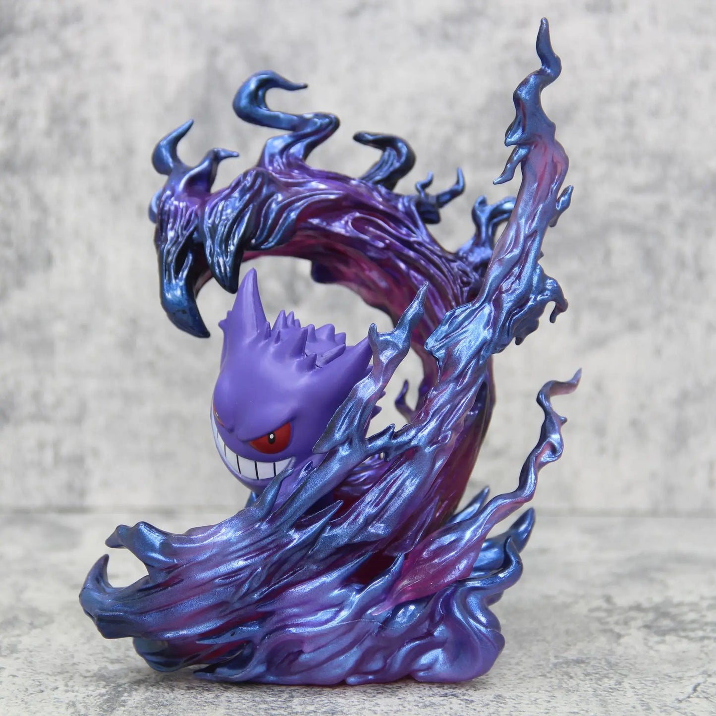New In Stock 18cm Anime Pokemon Gengar Ghost Claw Action Figure Game Statue Collectible Kawaii Model Christmas Gifts Dolls Toys