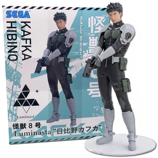 Anime Luminasta KAIJU NUMBER EIGHT Kaiju No. 8 Kafka Hibino Reno Mina Anime Action Figures Hobbies Toys Desk Decorations 19cm
