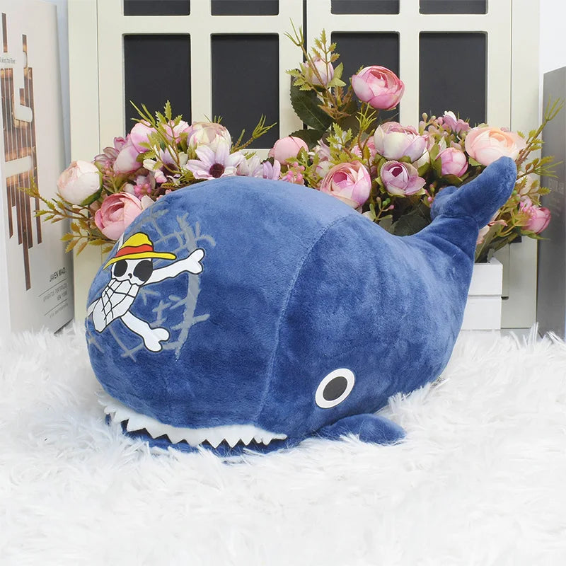25cm Laboon Plush Toy ONE PIECE Tony Tony Chopper Stuffed Dolls The Straw Hat Pirates Sign Whale Island Pillow to for Kids Gift