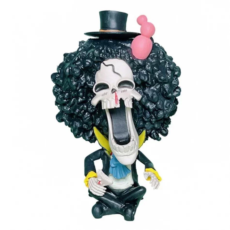 Anime One Piece Figure 17 Styles Zoro Luffy Sanji Ace Robin Nami Frank Usopp Brook Chopper PVC Decoration Figural Model Gift Toy