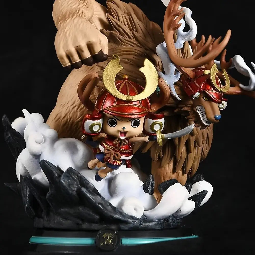 14cm One Piece Figure Chopper Anime Figures Wano Onigashima Chopper Action Figurine Kawaii Statue PVC Model Doll Collection Toys