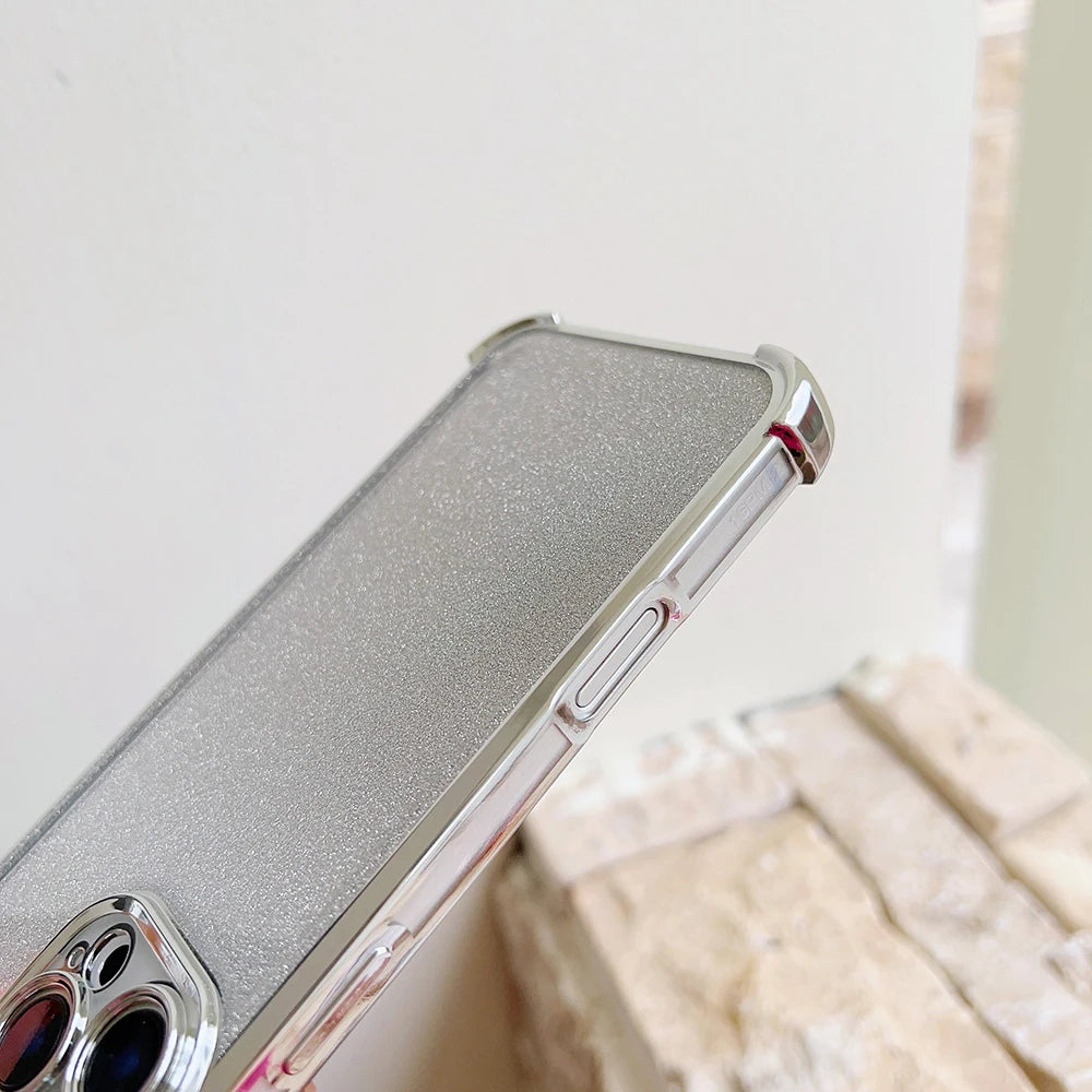 Jujutsu Kaisen Gojo Satoru New Plating Case For iPhone 16 15 14 13 12 11 Pro Max X XR XSMax 7 8 Plus Shockproof Anti-Fall Armor