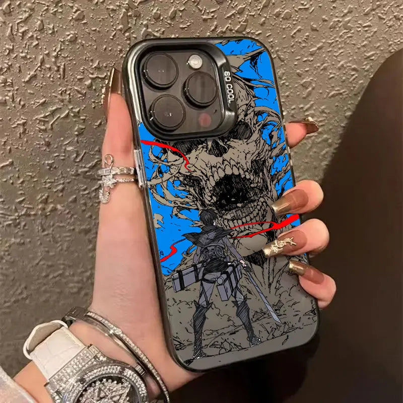 Mikasa Ackerman ATTACK ON TITAN Anime Coque For Apple iPhone 17 Air 16e 16 14 15 13 11 Pro Max 16 Plus 12 17Pro Case Phone Cover