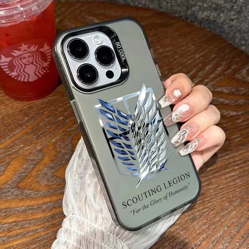 Hot Anime Attack On Titan Phone Case for Xiaomi Redmi Note 7 8 9 9S 10 11 12 13 14 Pro Plus 4G 5G Anti Fall Matte Back Cover