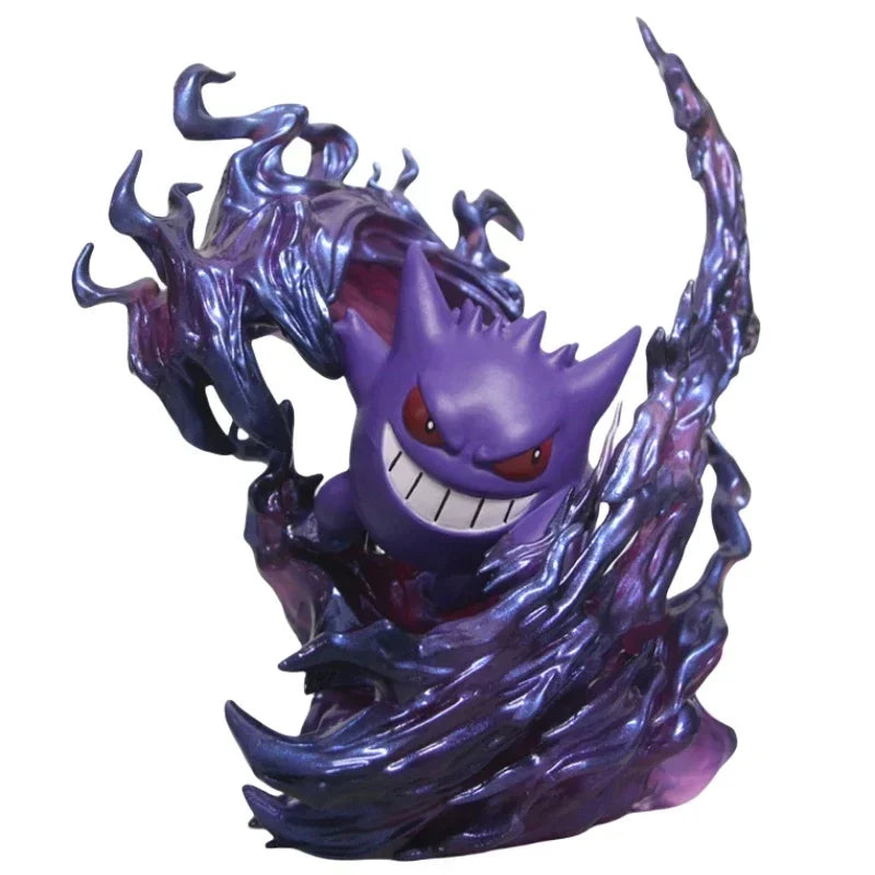 New In Stock 18cm Anime Pokemon Gengar Ghost Claw Action Figure Game Statue Collectible Kawaii Model Christmas Gifts Dolls Toys