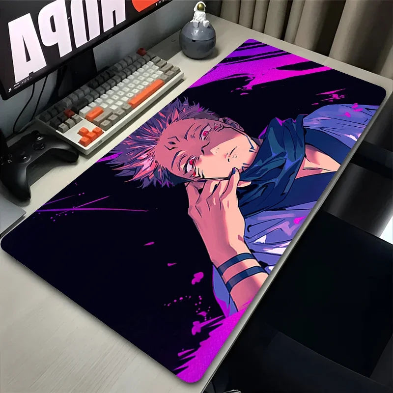 Japan Anime Manga Mouse Pad Laptop J-jujutsu K-kaisen Mousepad New Carpet XXL Sukuna Keyboard Rug PC Gaming Accessories Desk Mat