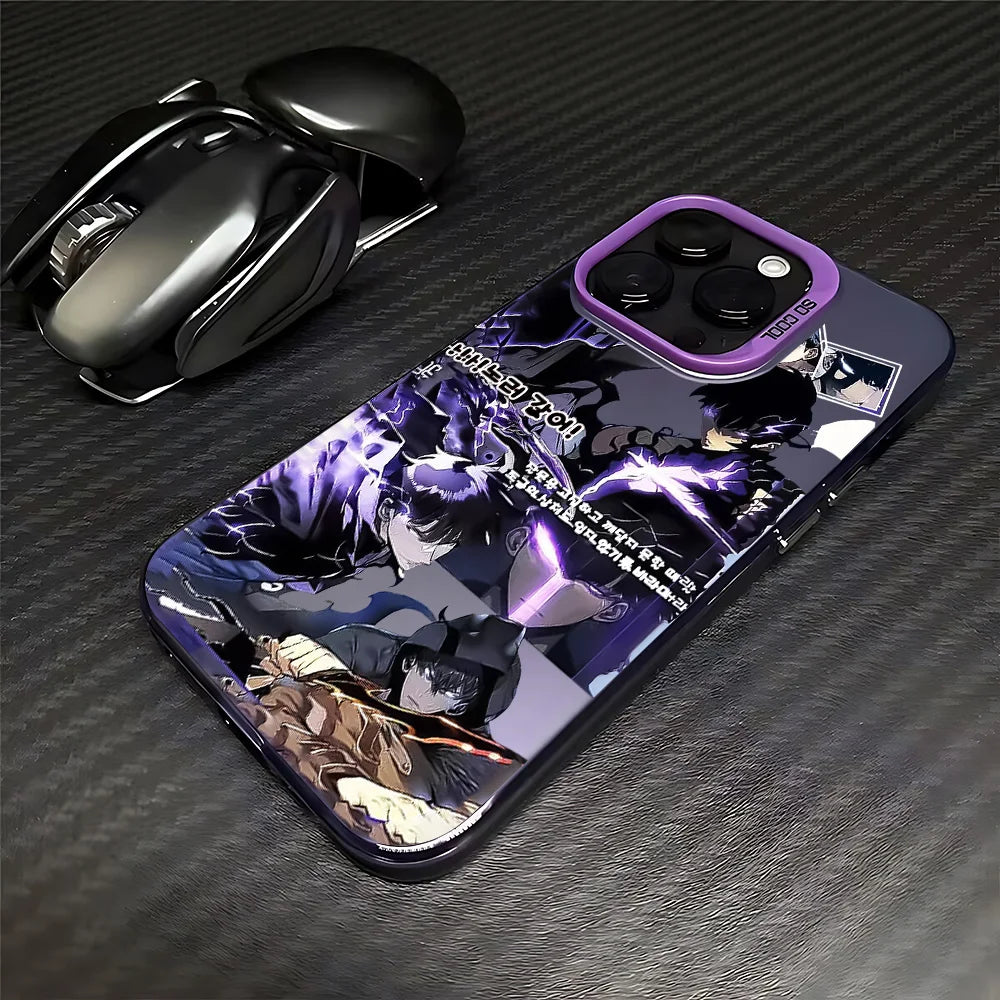 Anime S-Solo Phone Case For Xiaomi Mi 14T 14 13 12 12T 11 Lite Poco X7 X6 F6 F5 X5 F4 F3 X3 GT Pro 4G 5G Levelings Back Cover