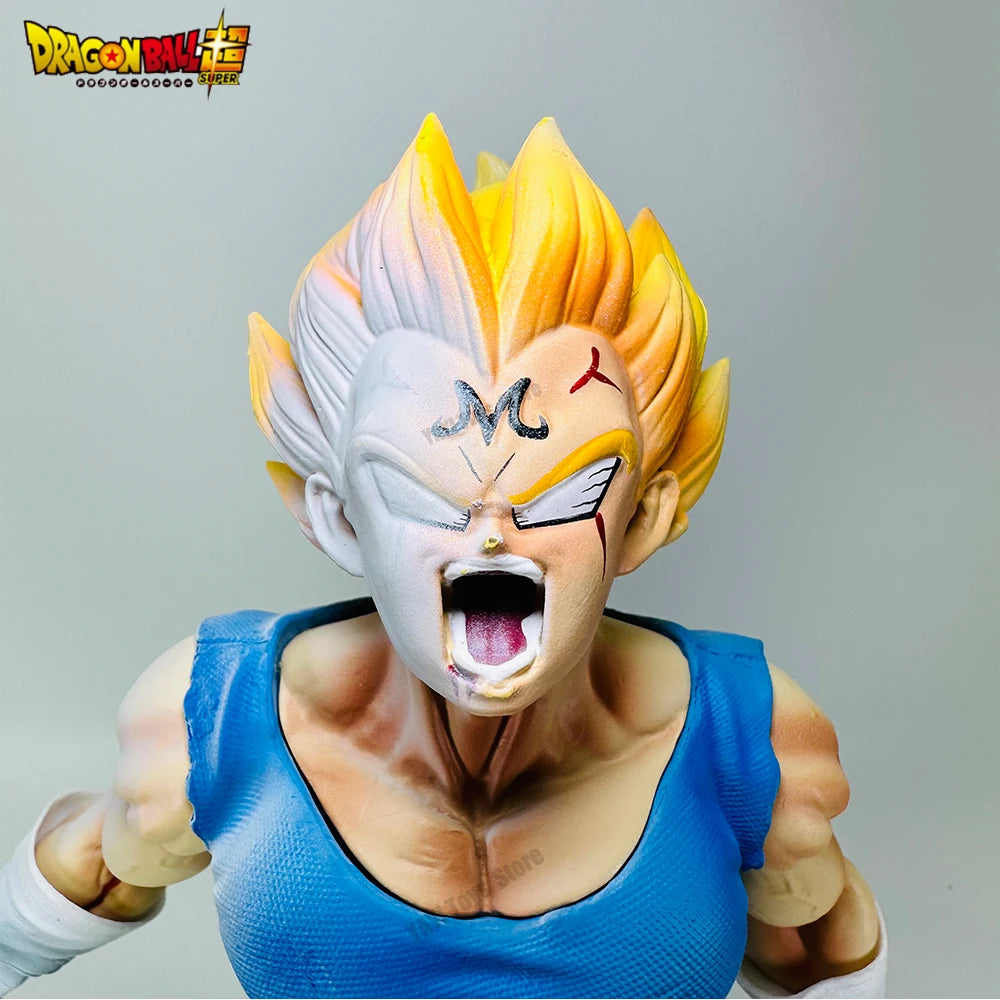 Dragon Ball Z GK Anime Figure Vegeta Super Saiyan Son Majin Vegeta Self-Destuct Vegeta Action Figure Toys Model Gift