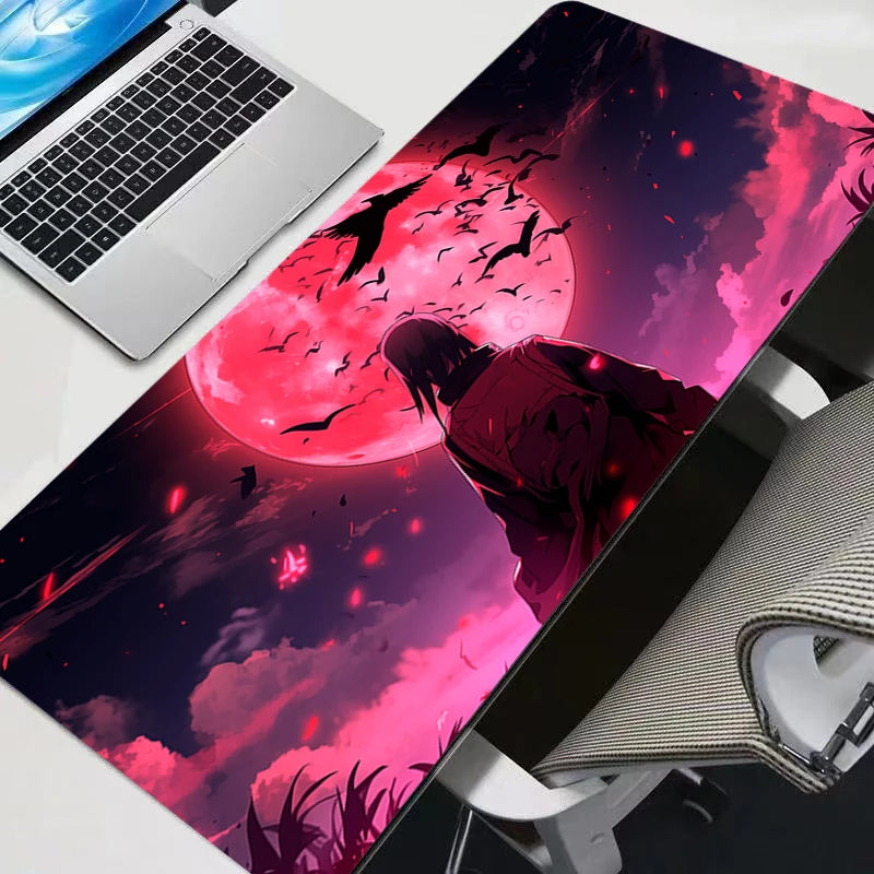 Uchiha Itachi Madara N-Naruto Uzumaki Mouse Pad Notbook Gamer Keyboard NonSlip Rubber Computer Carpet Desk Mat PC Gamer MousePad