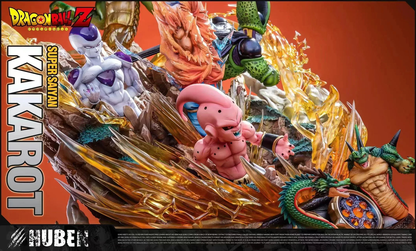 Son Goku Figure Dragon Ball Z Frieza Shenron Anime Figures 23cm Super Saiyan Statue Pvc Desk Ornament Model Christmas Gifts Toys