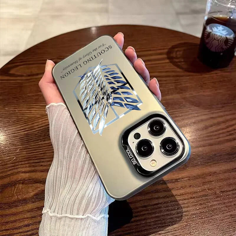 Hot Anime Attack On Titan Phone Case for Xiaomi Redmi Note 7 8 9 9S 10 11 12 13 14 Pro Plus 4G 5G Anti Fall Matte Back Cover