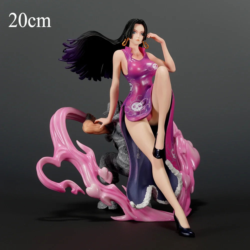 20cm/7.87in Anime One Piece Figure Boa·Hancock Figure PVC Statue Collection Model Toys Gifts