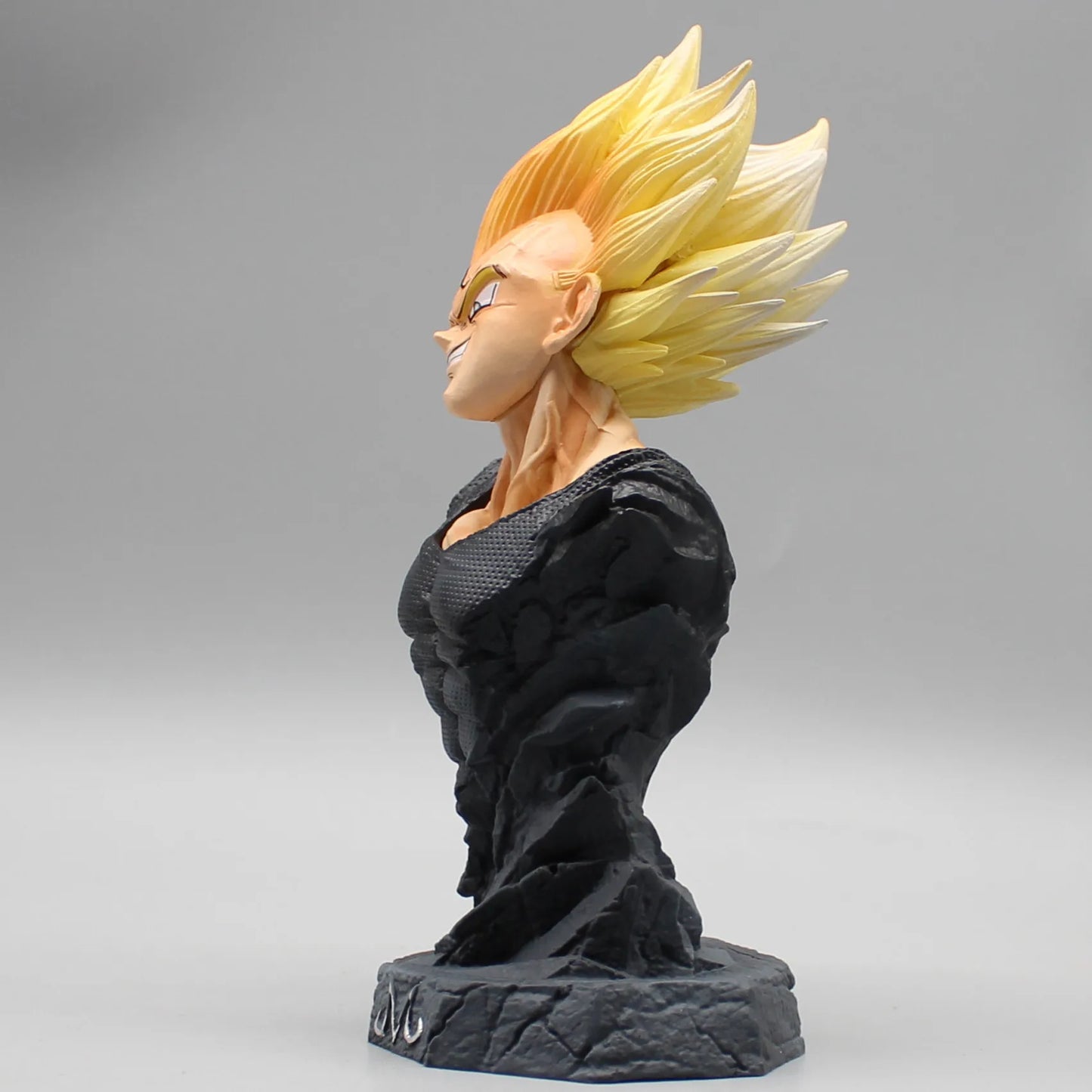 16.5cm Dragon Ball Majin Vegeta Bust Anime Action Figure Model Statue Collection Desktop Decoration Ornament Toys Boys Gifts